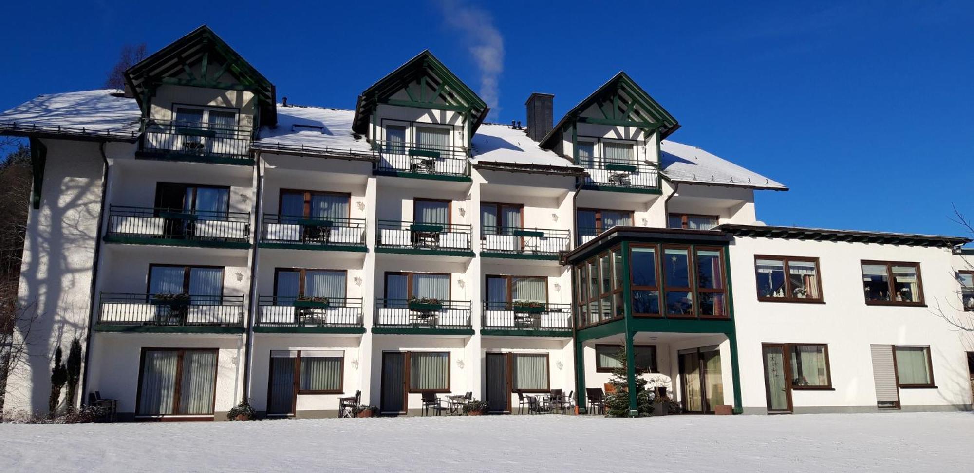 Hotel & Ferienappartements Edelweiss วิลลิงเงิน ภายนอก รูปภาพ