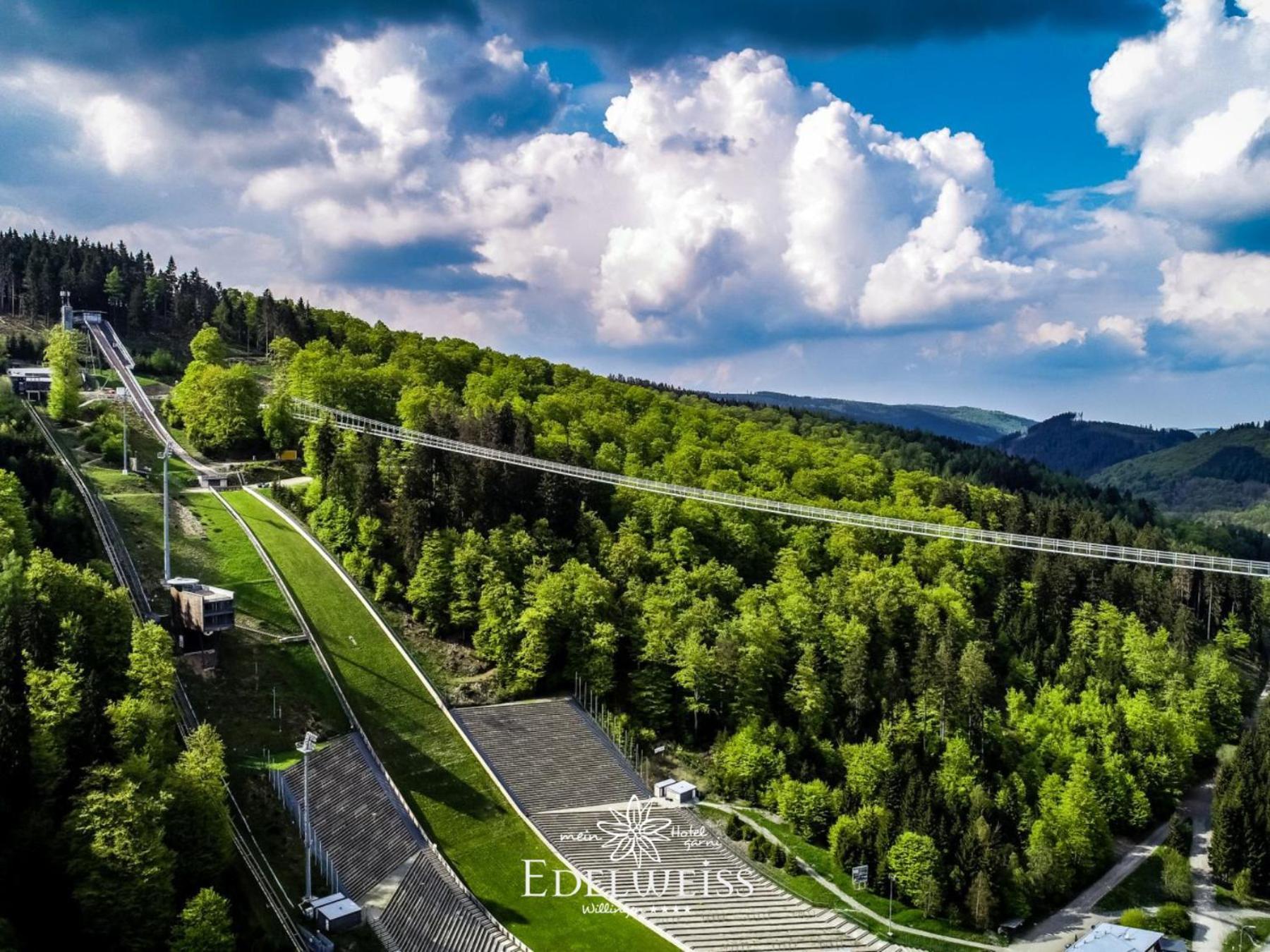 Hotel & Ferienappartements Edelweiss วิลลิงเงิน ภายนอก รูปภาพ